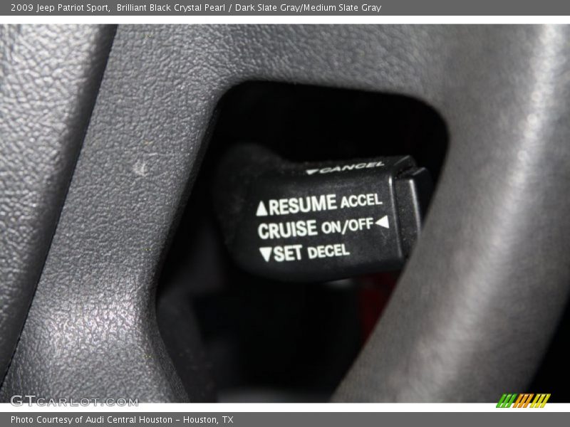 Brilliant Black Crystal Pearl / Dark Slate Gray/Medium Slate Gray 2009 Jeep Patriot Sport