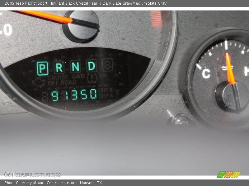 Brilliant Black Crystal Pearl / Dark Slate Gray/Medium Slate Gray 2009 Jeep Patriot Sport