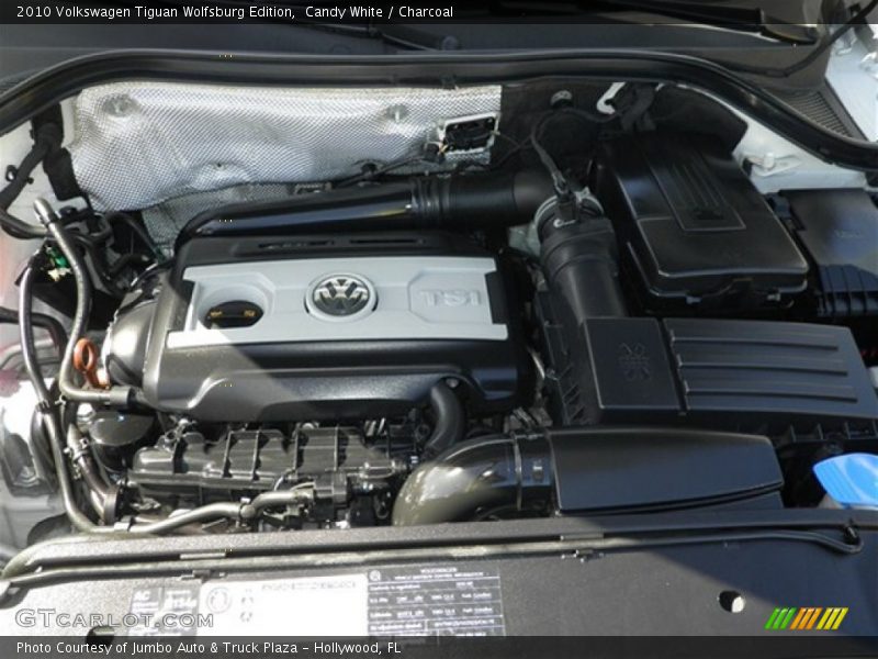 Candy White / Charcoal 2010 Volkswagen Tiguan Wolfsburg Edition