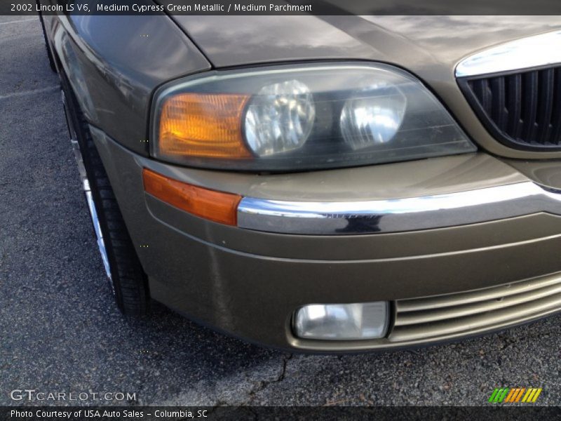 Medium Cypress Green Metallic / Medium Parchment 2002 Lincoln LS V6
