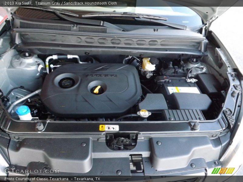  2013 Soul ! Engine - 2.0 Liter DOHC 16-Valve CVVT 4 Cylinder