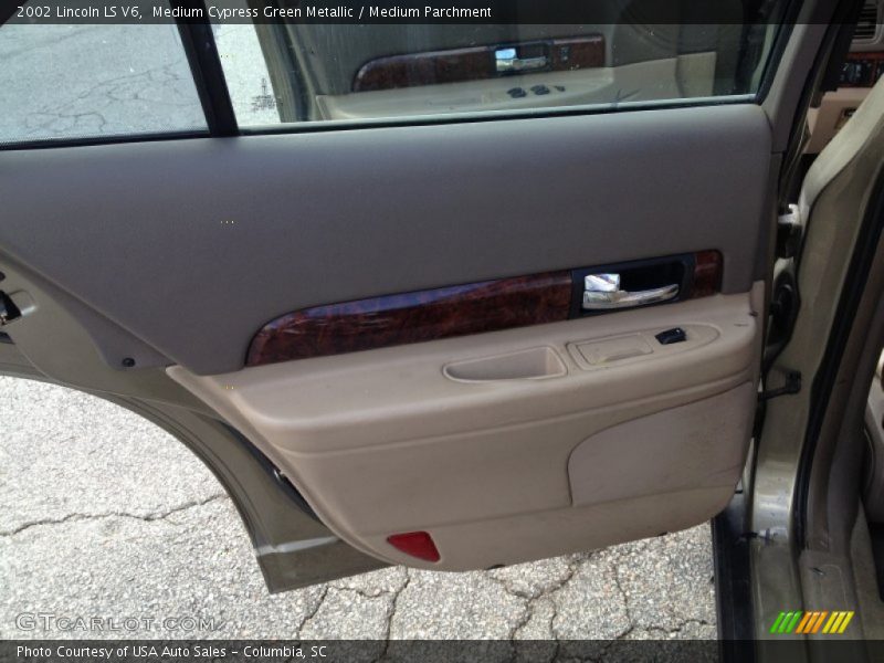 Medium Cypress Green Metallic / Medium Parchment 2002 Lincoln LS V6