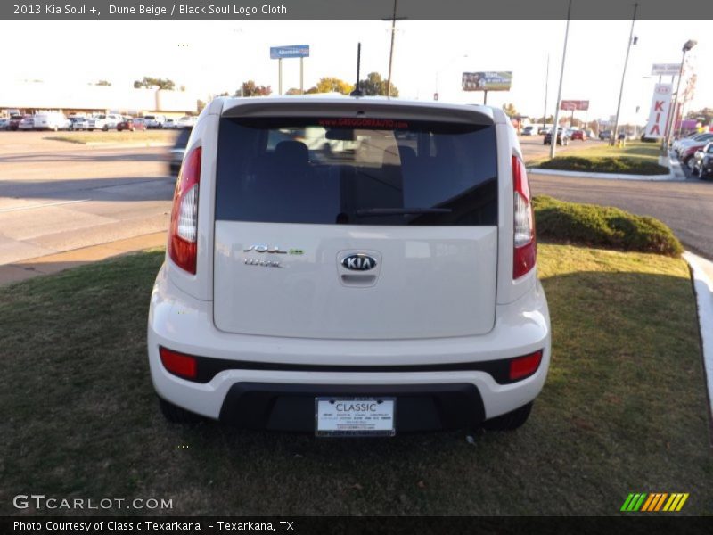 Dune Beige / Black Soul Logo Cloth 2013 Kia Soul +