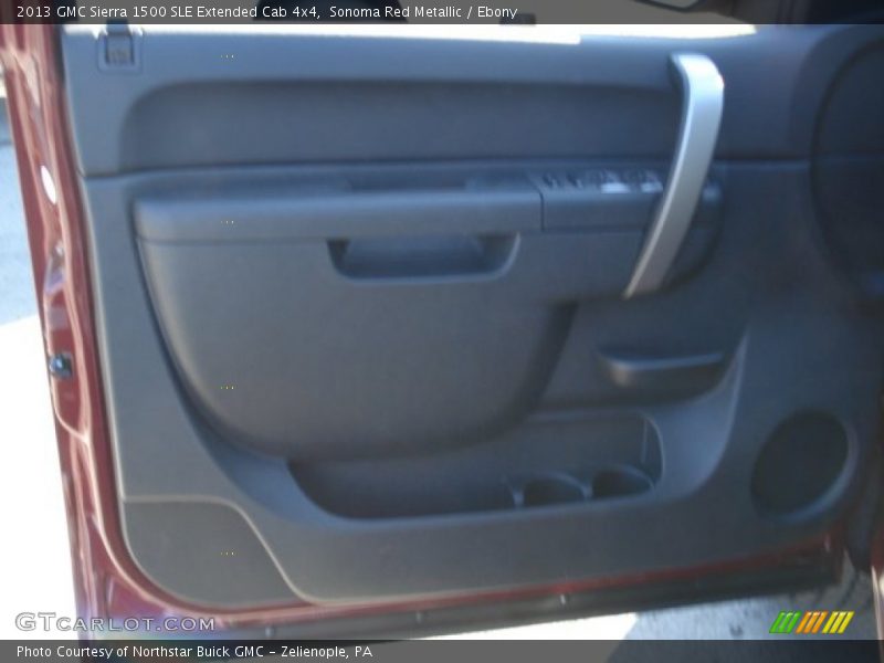Sonoma Red Metallic / Ebony 2013 GMC Sierra 1500 SLE Extended Cab 4x4
