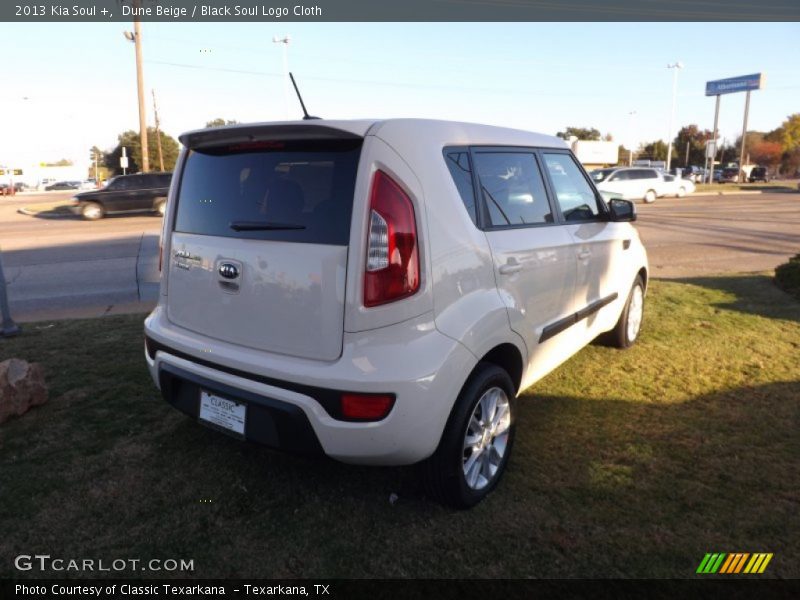 Dune Beige / Black Soul Logo Cloth 2013 Kia Soul +