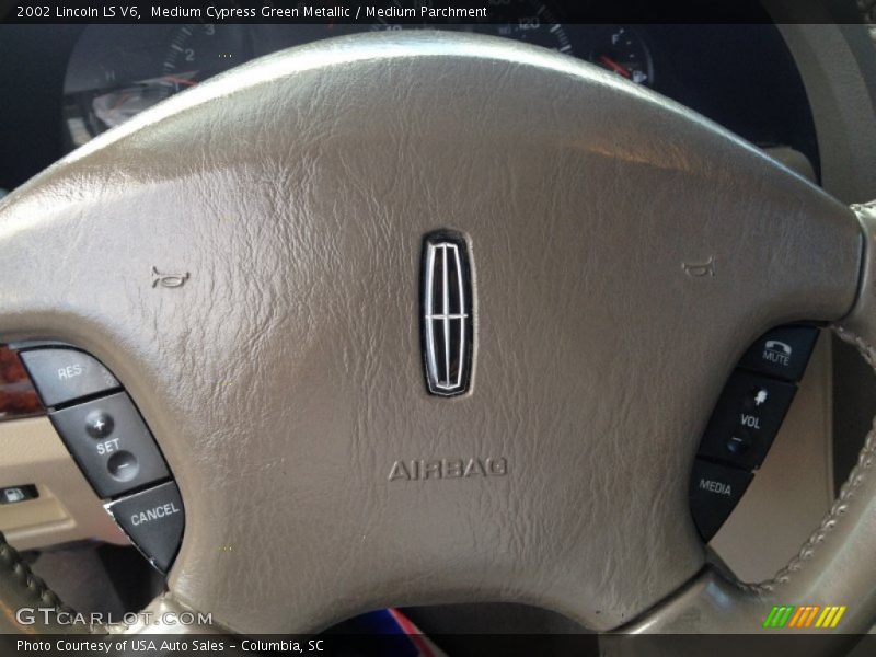 Medium Cypress Green Metallic / Medium Parchment 2002 Lincoln LS V6