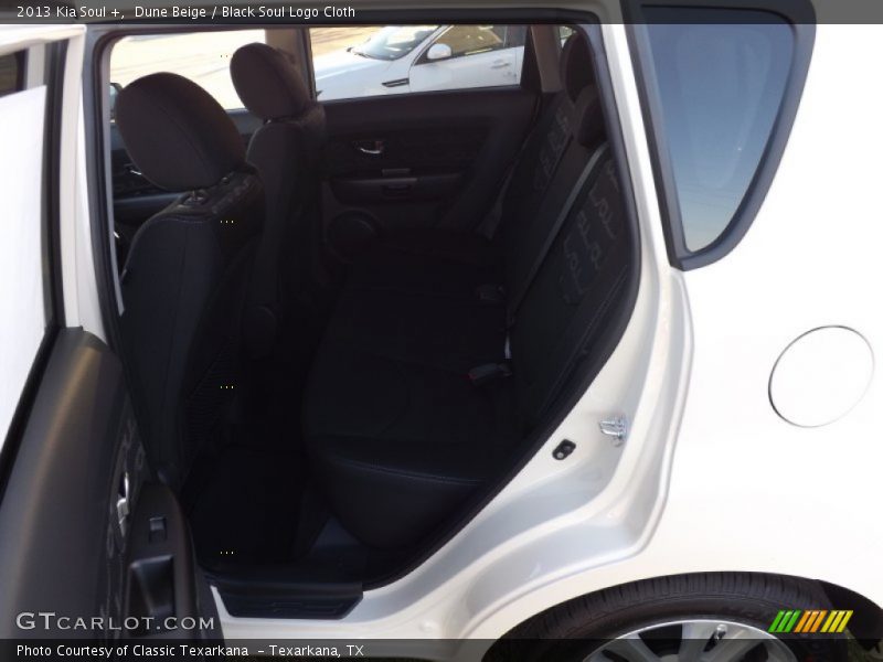 Dune Beige / Black Soul Logo Cloth 2013 Kia Soul +