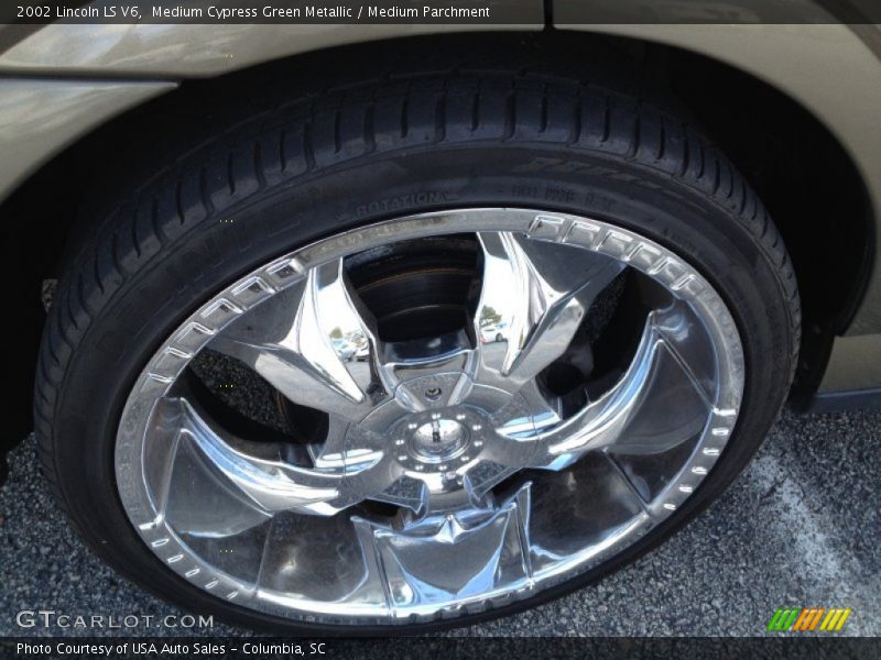 Medium Cypress Green Metallic / Medium Parchment 2002 Lincoln LS V6