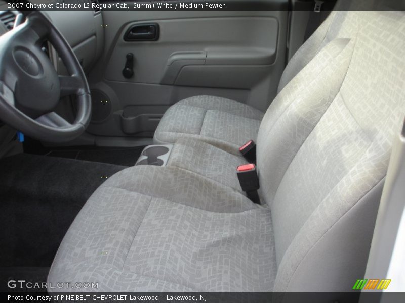 Summit White / Medium Pewter 2007 Chevrolet Colorado LS Regular Cab