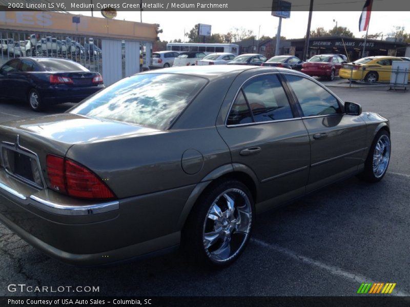 Medium Cypress Green Metallic / Medium Parchment 2002 Lincoln LS V6