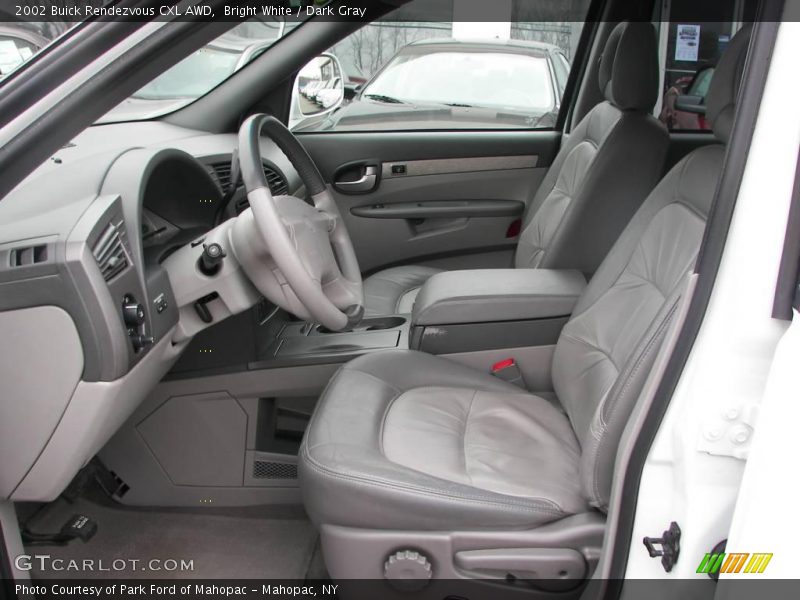 Bright White / Dark Gray 2002 Buick Rendezvous CXL AWD