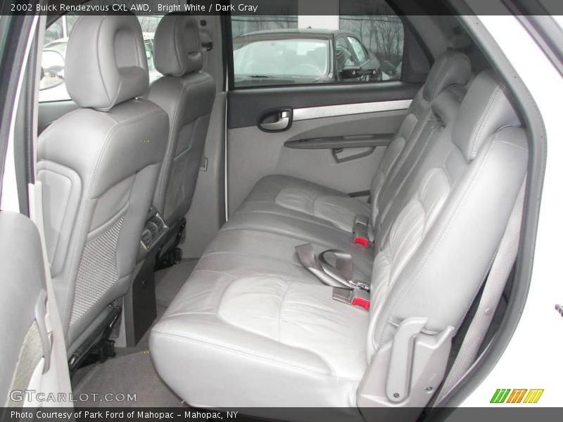Bright White / Dark Gray 2002 Buick Rendezvous CXL AWD