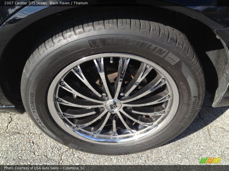 Black Raven / Titanium 2007 Cadillac DTS Sedan