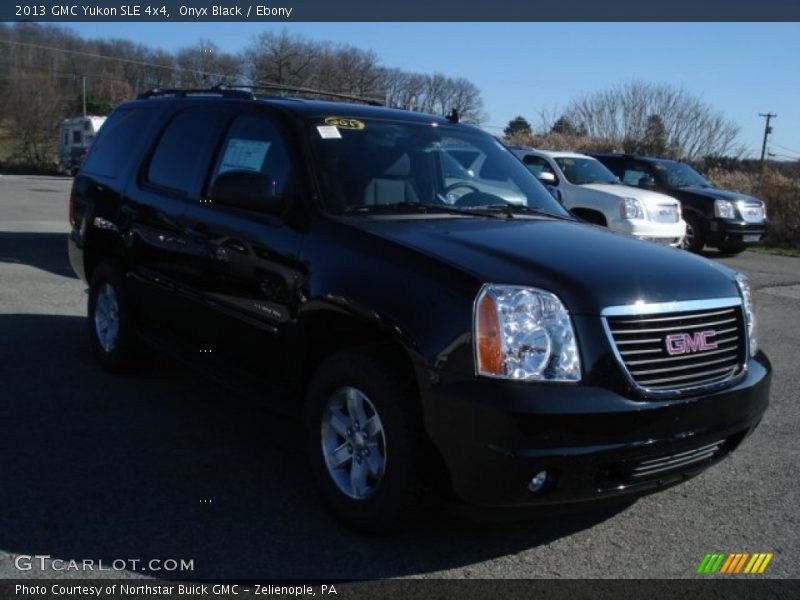 Onyx Black / Ebony 2013 GMC Yukon SLE 4x4
