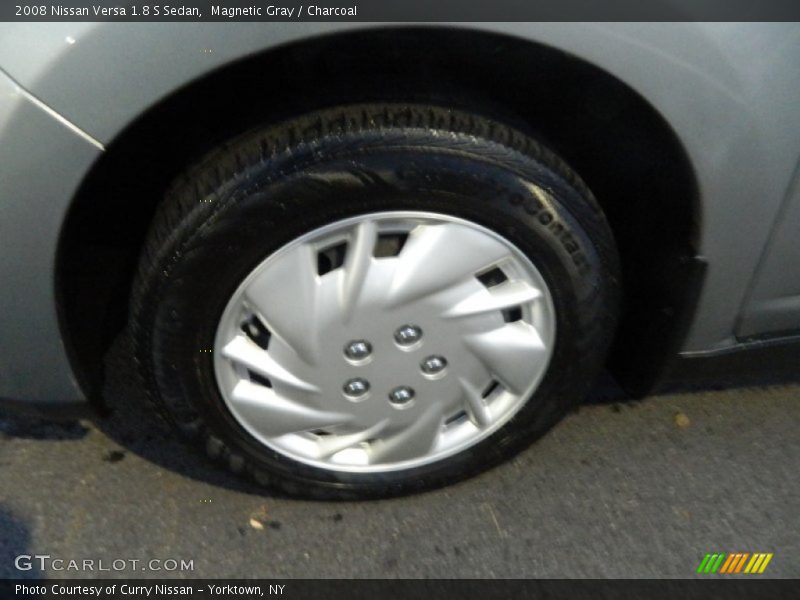 Magnetic Gray / Charcoal 2008 Nissan Versa 1.8 S Sedan