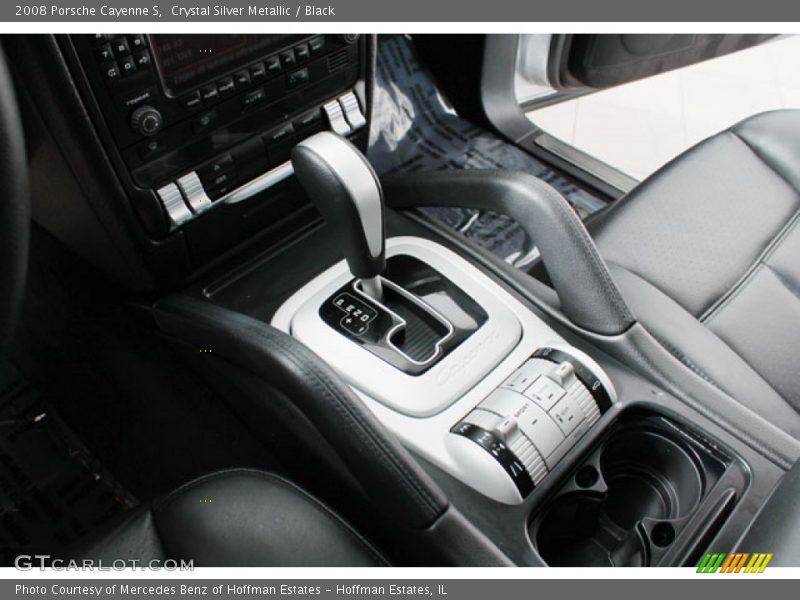 Crystal Silver Metallic / Black 2008 Porsche Cayenne S