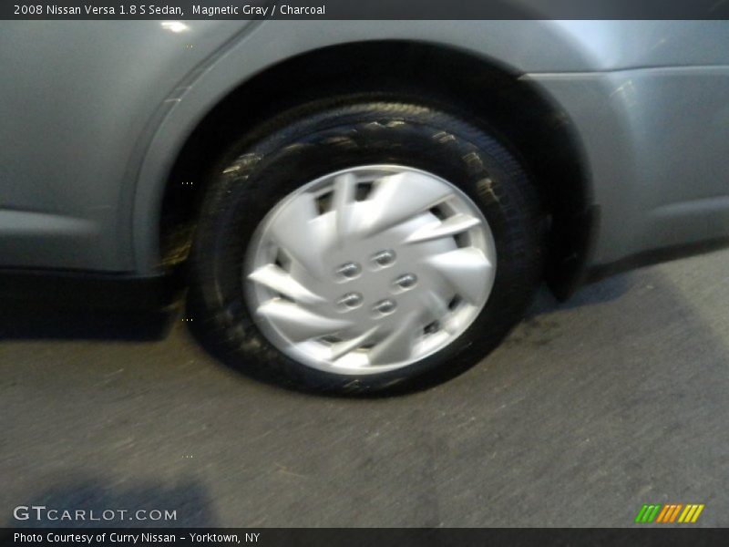 Magnetic Gray / Charcoal 2008 Nissan Versa 1.8 S Sedan