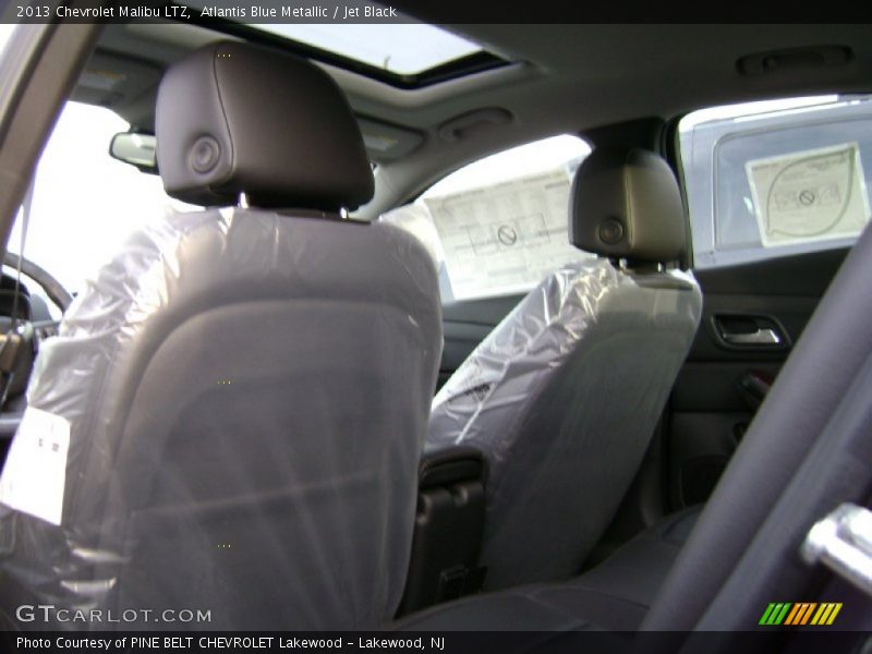 Atlantis Blue Metallic / Jet Black 2013 Chevrolet Malibu LTZ