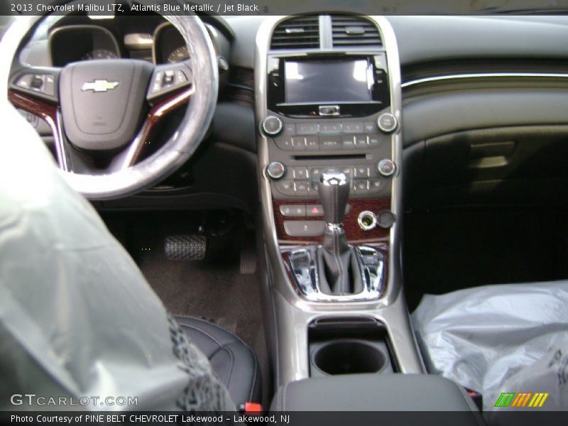 Atlantis Blue Metallic / Jet Black 2013 Chevrolet Malibu LTZ