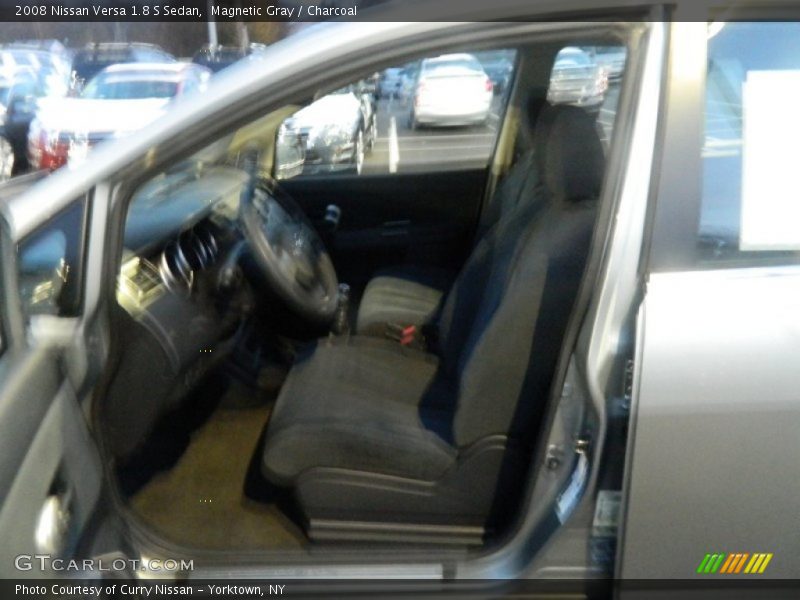 Magnetic Gray / Charcoal 2008 Nissan Versa 1.8 S Sedan