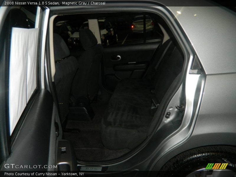 Magnetic Gray / Charcoal 2008 Nissan Versa 1.8 S Sedan