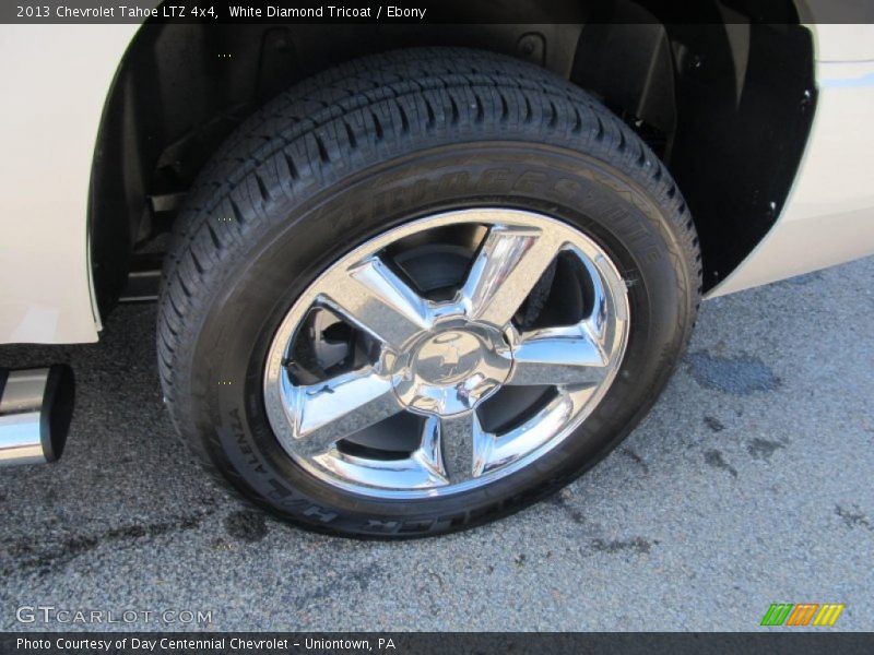 White Diamond Tricoat / Ebony 2013 Chevrolet Tahoe LTZ 4x4