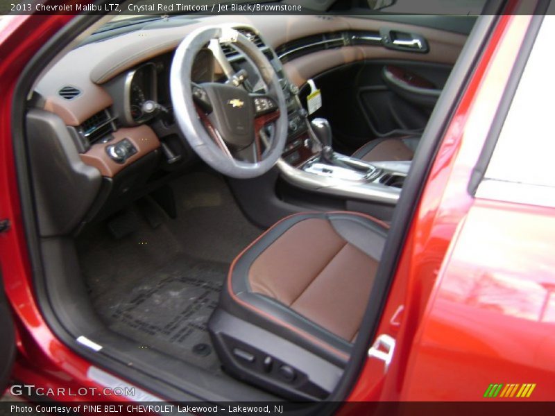 Crystal Red Tintcoat / Jet Black/Brownstone 2013 Chevrolet Malibu LTZ
