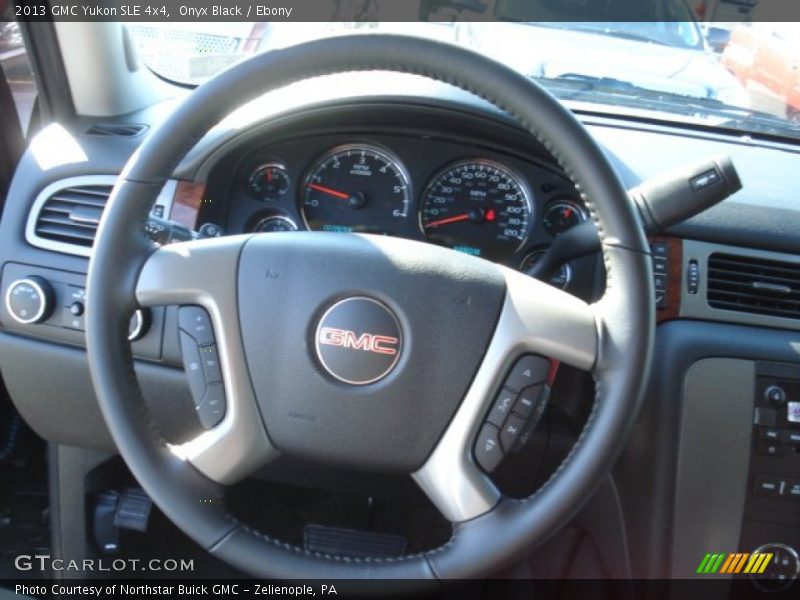 Onyx Black / Ebony 2013 GMC Yukon SLE 4x4