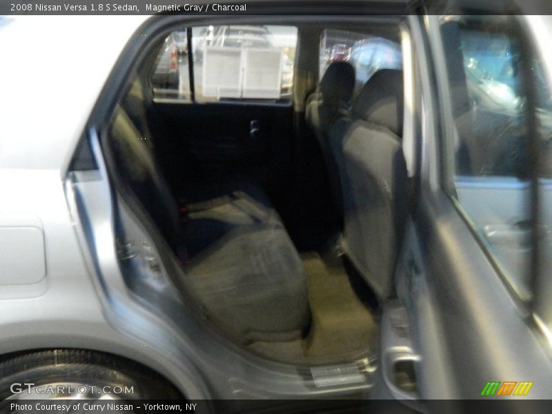 Magnetic Gray / Charcoal 2008 Nissan Versa 1.8 S Sedan