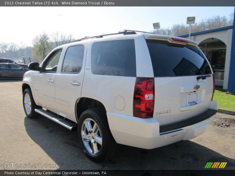 White Diamond Tricoat / Ebony 2013 Chevrolet Tahoe LTZ 4x4