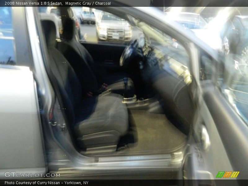 Magnetic Gray / Charcoal 2008 Nissan Versa 1.8 S Sedan