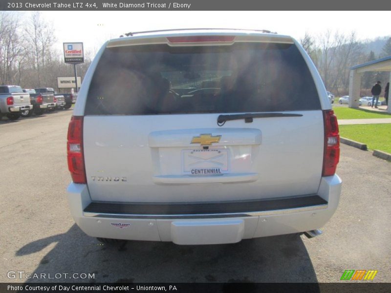 White Diamond Tricoat / Ebony 2013 Chevrolet Tahoe LTZ 4x4