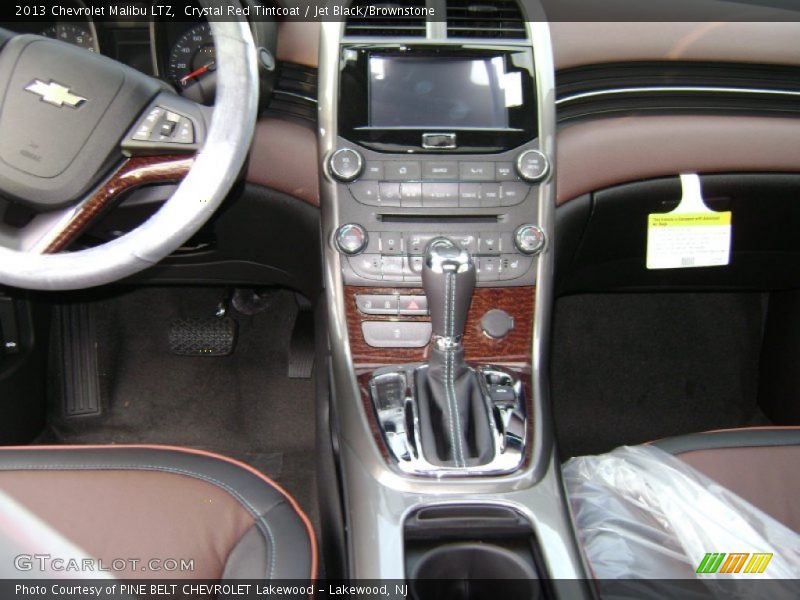 Crystal Red Tintcoat / Jet Black/Brownstone 2013 Chevrolet Malibu LTZ