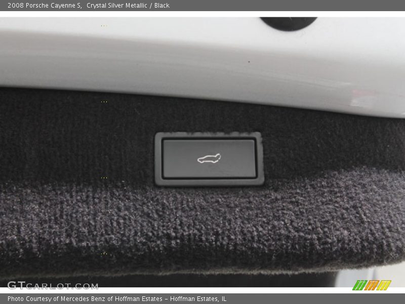 Crystal Silver Metallic / Black 2008 Porsche Cayenne S