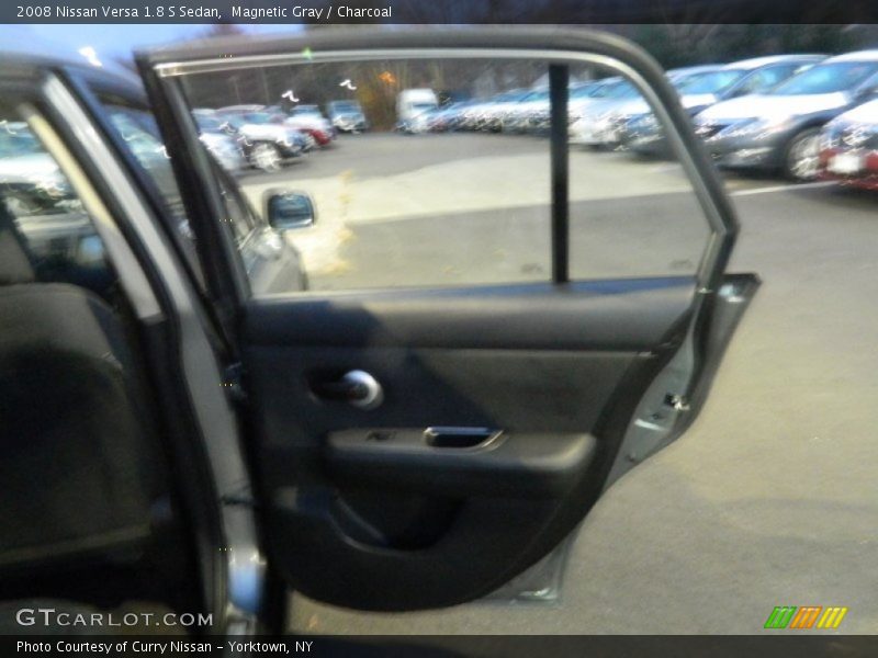 Magnetic Gray / Charcoal 2008 Nissan Versa 1.8 S Sedan