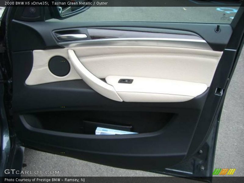 Tasman Green Metallic / Oyster 2008 BMW X6 xDrive35i