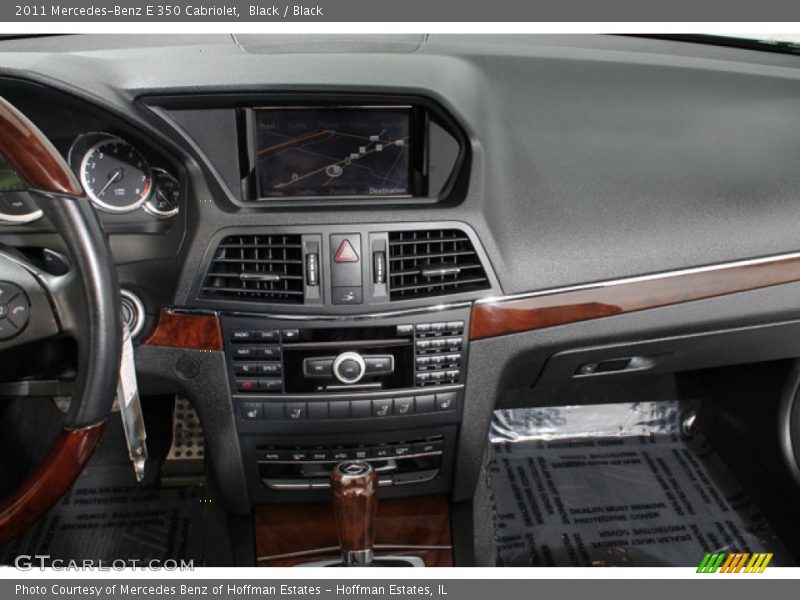 Black / Black 2011 Mercedes-Benz E 350 Cabriolet