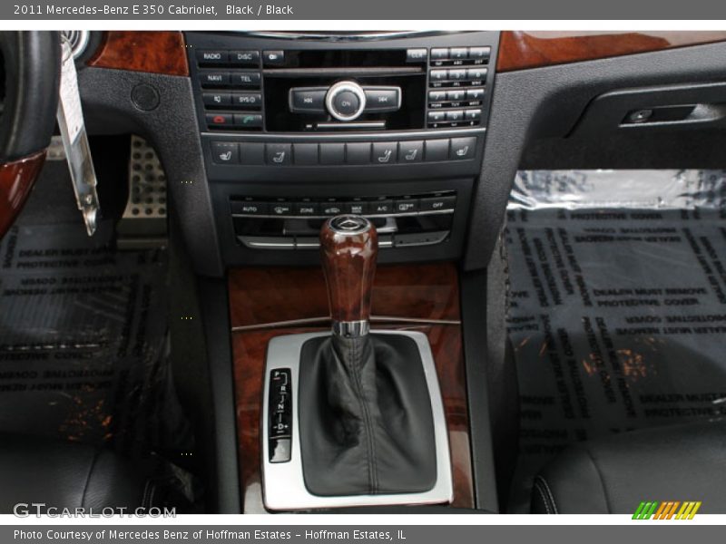 Black / Black 2011 Mercedes-Benz E 350 Cabriolet