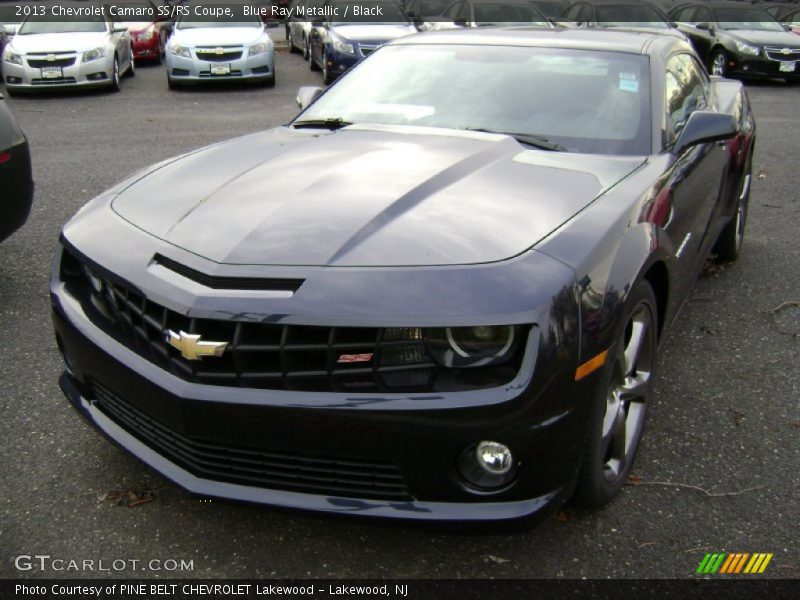 Blue Ray Metallic / Black 2013 Chevrolet Camaro SS/RS Coupe
