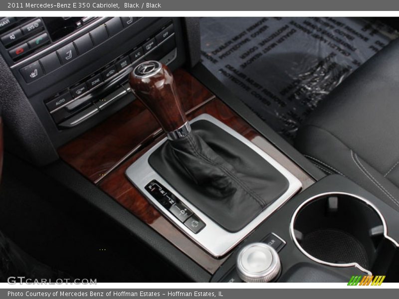 Black / Black 2011 Mercedes-Benz E 350 Cabriolet