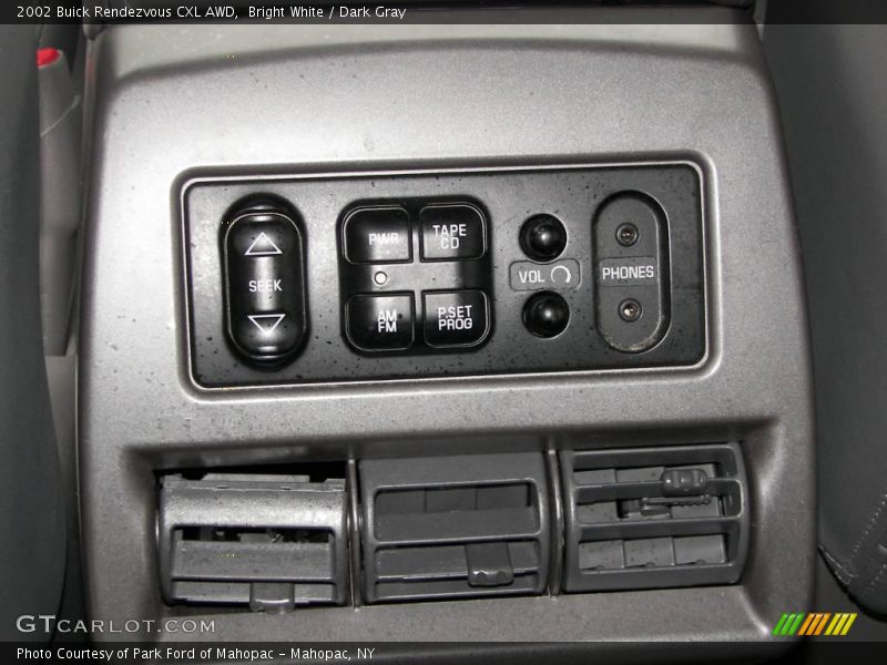 Bright White / Dark Gray 2002 Buick Rendezvous CXL AWD