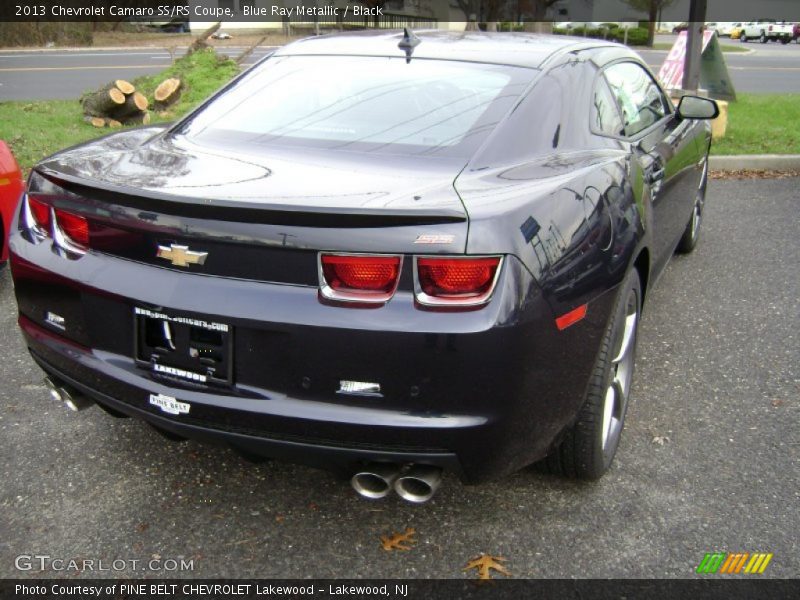 Blue Ray Metallic / Black 2013 Chevrolet Camaro SS/RS Coupe