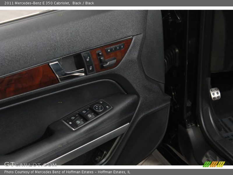 Black / Black 2011 Mercedes-Benz E 350 Cabriolet