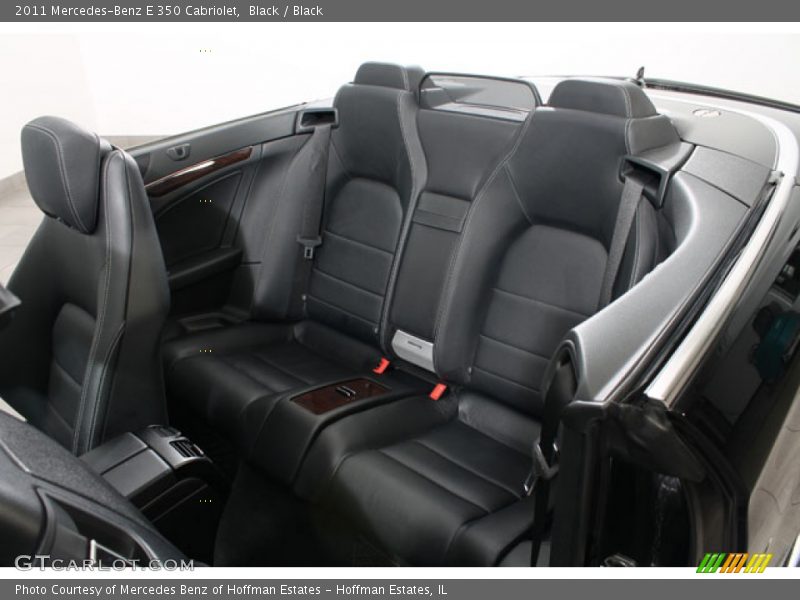 Black / Black 2011 Mercedes-Benz E 350 Cabriolet