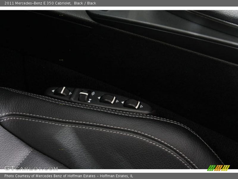 Black / Black 2011 Mercedes-Benz E 350 Cabriolet