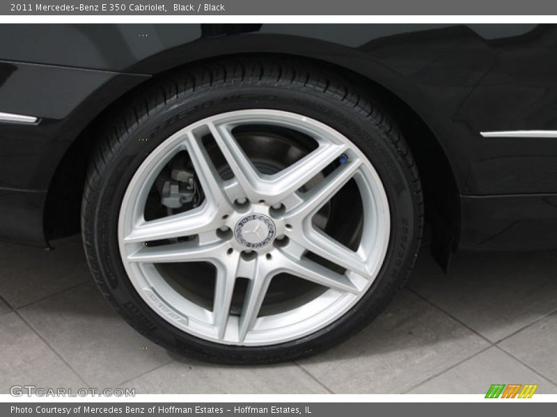 Black / Black 2011 Mercedes-Benz E 350 Cabriolet