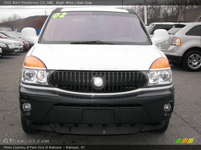 Bright White / Dark Gray 2002 Buick Rendezvous CXL AWD