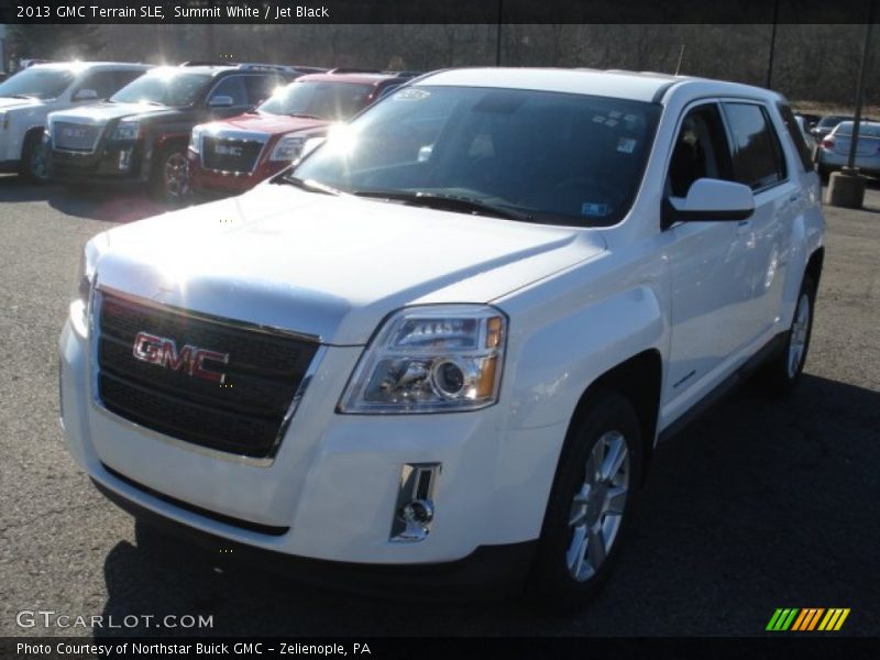 Summit White / Jet Black 2013 GMC Terrain SLE