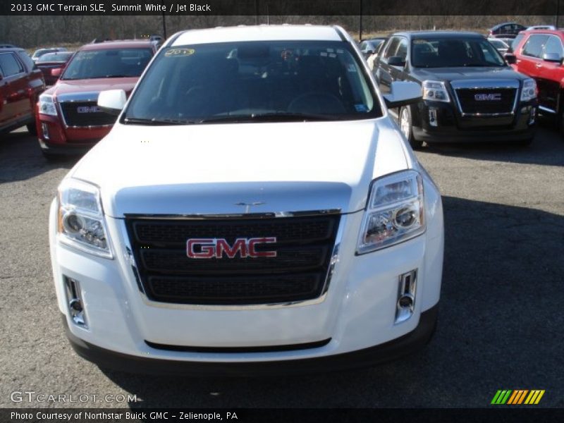 Summit White / Jet Black 2013 GMC Terrain SLE
