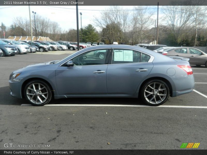 Ocean Gray / Charcoal 2011 Nissan Maxima 3.5 SV